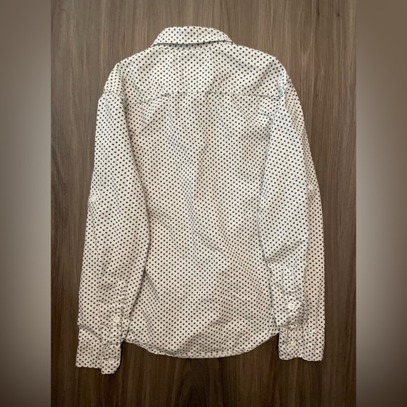 First Wave Big Boys White and Black Button Down Shirt size 12 - Picture 2 of 7